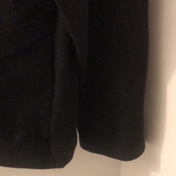 Cable & Gauge sweater size L long sleeves side zipper layer hem black - Picture 5 of 9